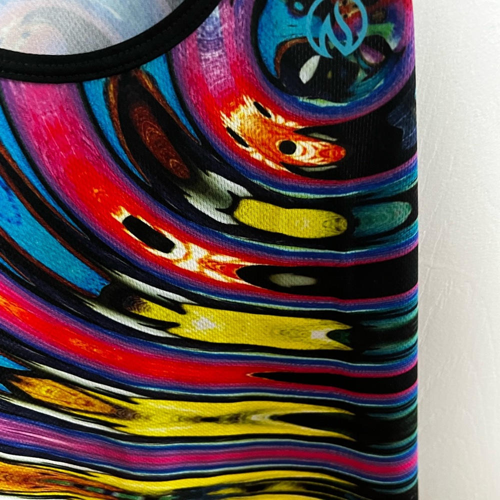 InknBurn Riptide Singlet. Bright and beautiful.